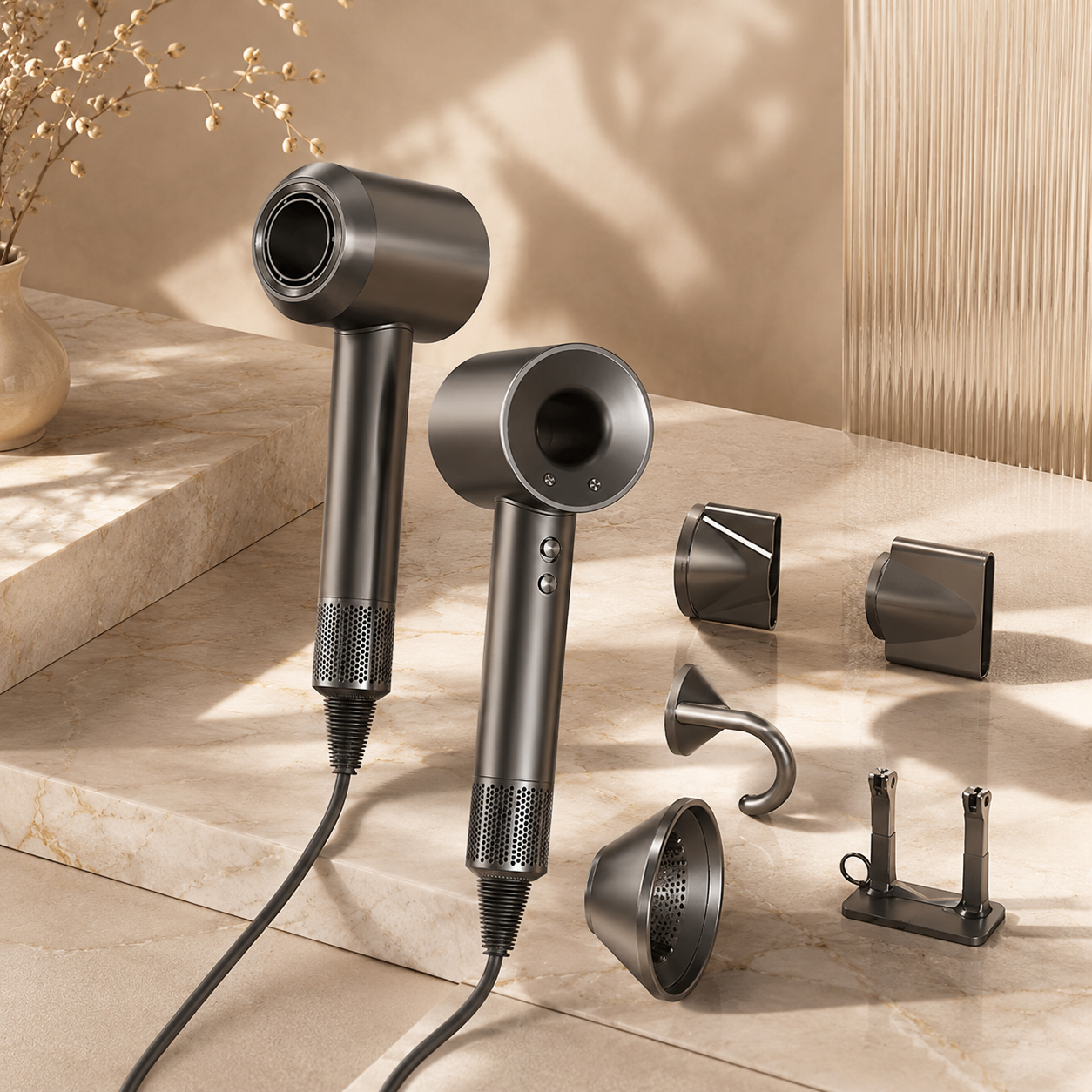 Kovari AirLuxe Pro | 5-in-1 Ionic Blowout Dryer