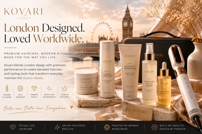 Kovari: The London-Designed Haircare Brand Redefining Modern Hair Luxury