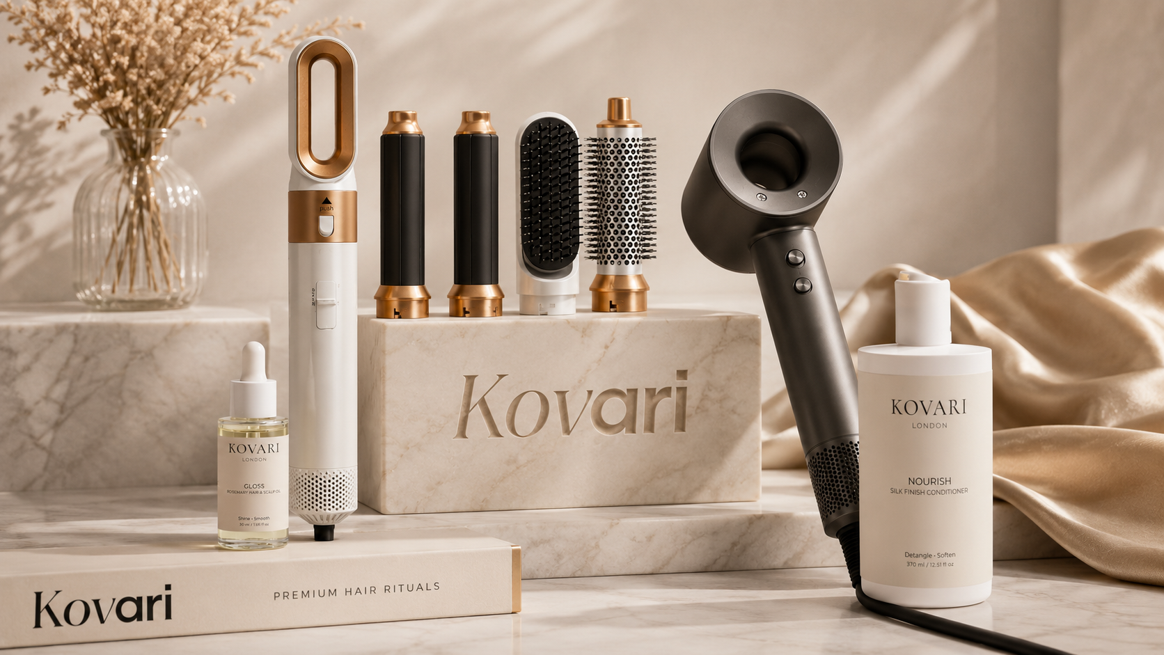 Kovari: Premium Hair Styling Tools and Hair Rituals for Salon-Polished Hair at Home