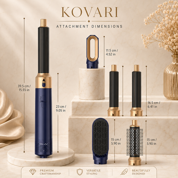 Kovari AirForm Pro | 6-in-1 Styling System