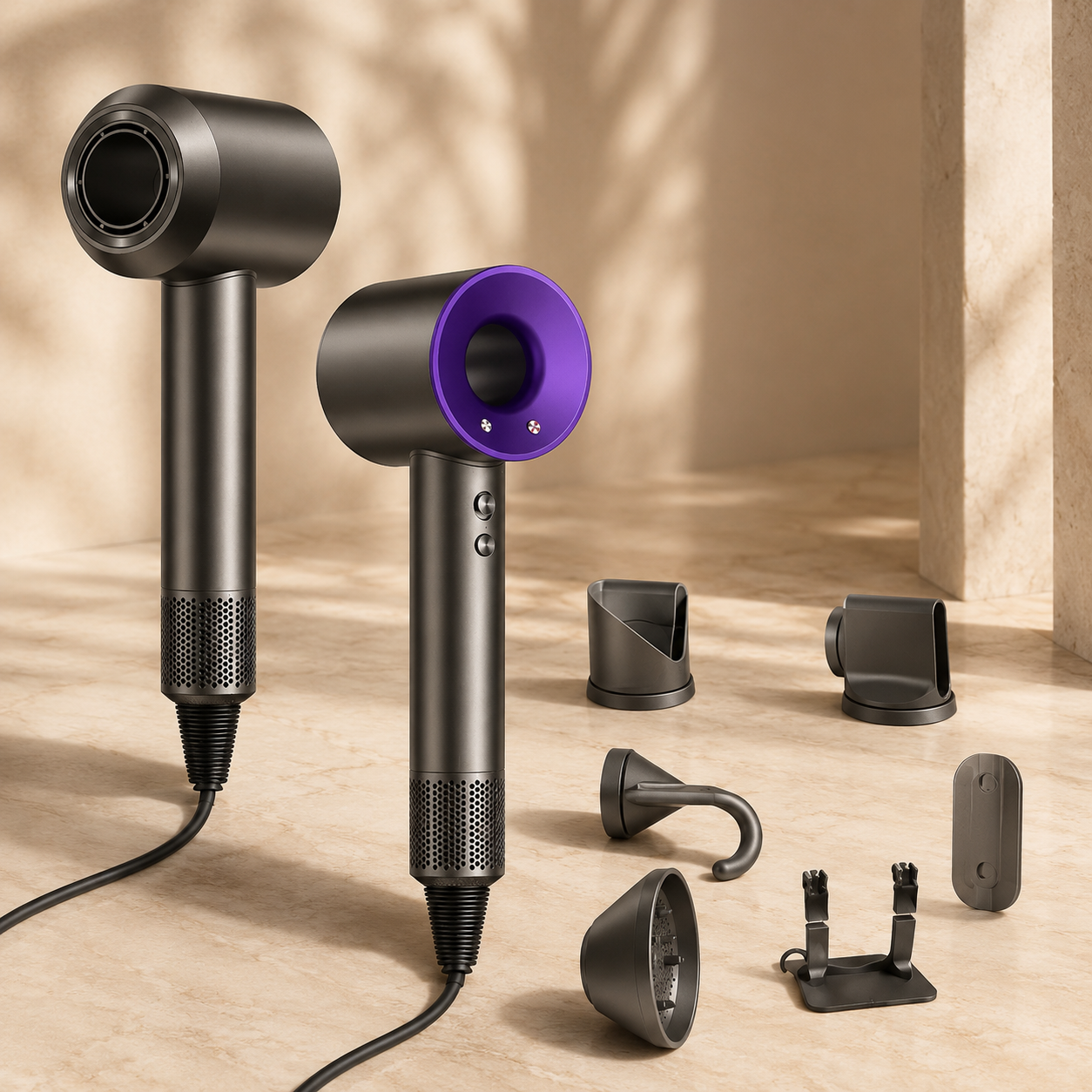 Kovari AirLuxe Pro | 5-in-1 Ionic Blowout Dryer
