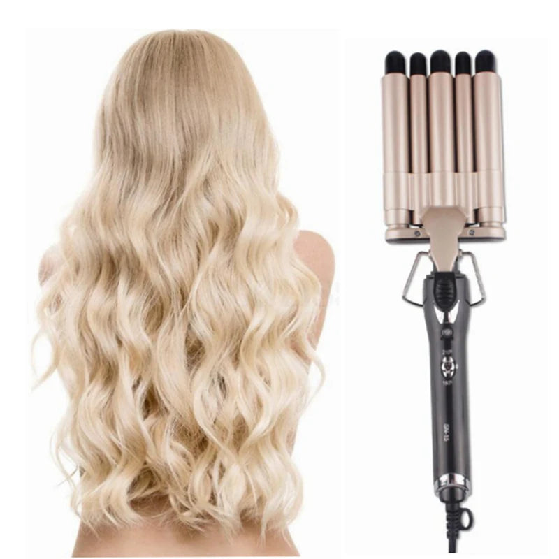 5-Barrel Wave Curling Iron